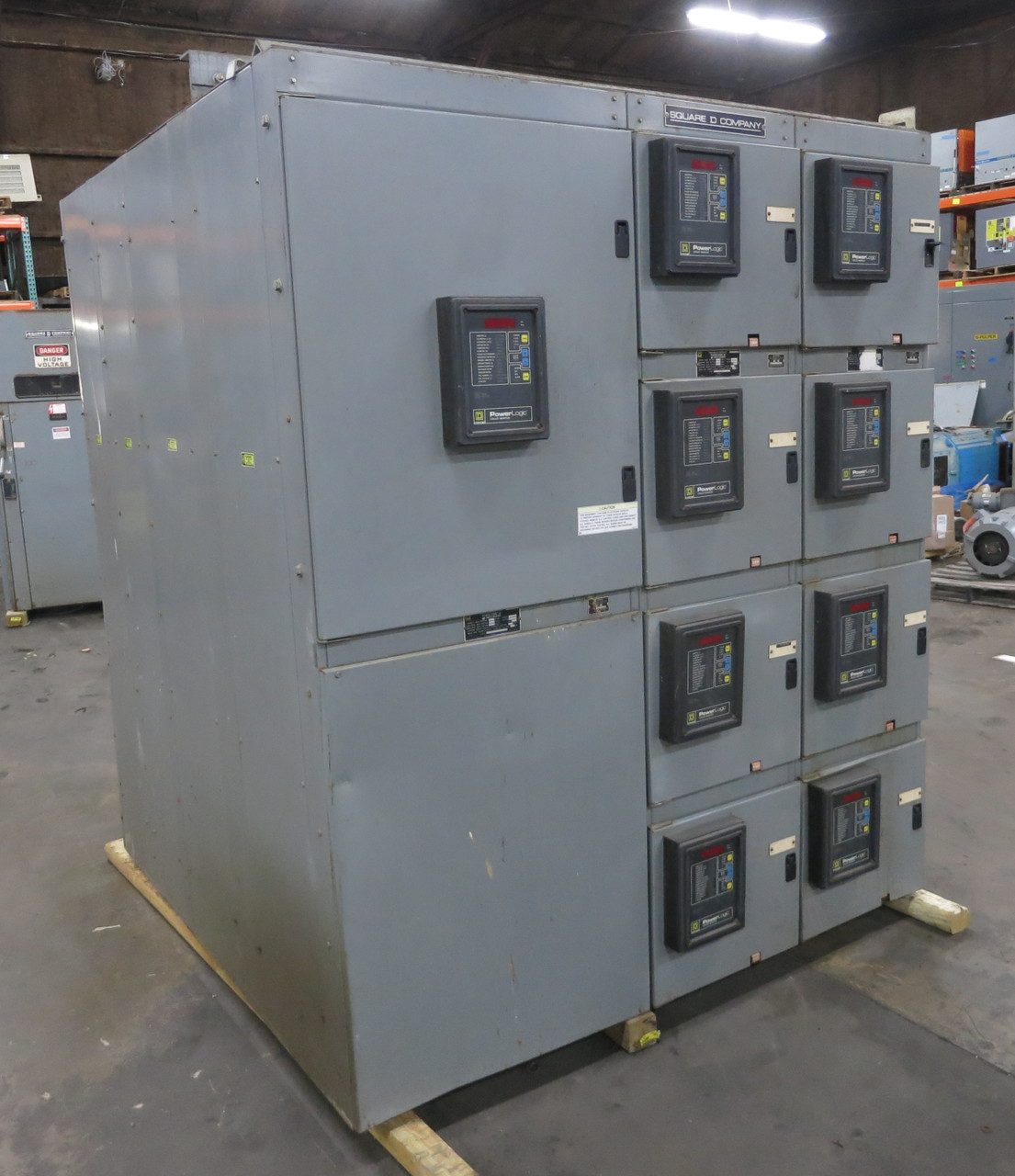Square D 4000A Power-Zone III Switchgear DSL416 DSL206 LSIG